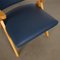 Poltrone vintage in similpelle e faggio, Italia, anni '50, set di 2, Immagine 10