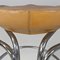 Mid-Century Italian Leather Steel Chairs by Vladimir Tatlin for Nikol Internationa,l 1950s, Set of 4 14