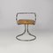 Mid-Century Italian Leather Steel Chairs by Vladimir Tatlin for Nikol Internationa,l 1950s, Set of 4 7