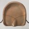 Mid-Century Italian Leather Steel Chairs by Vladimir Tatlin for Nikol Internationa,l 1950s, Set of 4 9