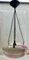 Art Deco Deckenlampe aus Opalglas, 1930er 2