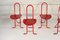 Folding Chairs by Gastone Rinaldi for Thema, 1970s, Set of 4 1