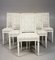 Dining Room Chairs with New Upholstery, 1950s, Set of 6 1