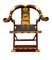 Butaca plegable o silla de meditación Monk, años 30, Imagen 2