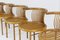 Sculptural Circo Dining Chairs by Herbert Ohl for Lubke, 1970s, Set of 5 9