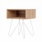 Nove Side Table in White by Mendes Macedo for Galula, Image 1