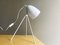 Lámpara de mesa con trípode alemana moderna en blanco brillante de Casalux, década de 2000, Imagen 4