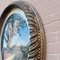 Madonna with Baby Jesus, Large Oval Lithograph, Early 20th Century, Framed 8