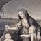 Raffaello Sanzio, Madonna and Child, 1800s, Engraving, Framed 3
