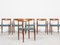 Dänische Mid-Century Esszimmerstühle aus Teak von HW Klein für Bramin, 1960er, 6 . Set 3