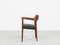 Mid-Century Danish Chair with Armrests in Teak attributed to Arne Hovmand Olsen for Mogens Kold, 1960s 4