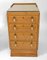 Commodes de Chevet Art Déco en Érable, 1930s, Set de 2 3