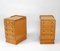 Commodes de Chevet Art Déco en Érable, 1930s, Set de 2 5