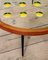 Table Basse avec Détails Dorés de Cristal Art, 1960 6