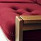 Two-Seater Sofa in Velvet from Hikor Pisek, 1980s 10
