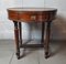 Mesa de centro antigua redonda de madera, década de 1890, Imagen 1