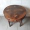 Mesa de centro antigua redonda de madera, década de 1890, Imagen 7