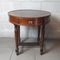 Mesa de centro antigua redonda de madera, década de 1890, Imagen 12