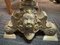 Andirons with Marmousets in Silvered Bronze 3