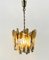 Ice Glass Chandelier by J.T. Kalmar, 1960s 4