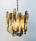 Ice Glass Chandelier by J.T. Kalmar, 1960s 3