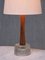 Stilarmatur Tranås Table Lamps in Rosewood and Glass from Tranås Stilarmatur, Sweden, 1960s, Set of 2 12