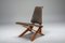 Silla S46 Dromadaire francesa de Pierre Chapo para Ebenisterie Seltz, años 70, Imagen 5