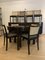 Bauhaus Art Deco Dining Room by Bruno Paul and Hans Hartl for Hellerau, 1920s, Set of 10 75