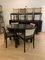 Bauhaus Art Deco Esszimmer von Bruno Paul & Hans Hartl für Hellerau, 1920er, 10 . Set 12