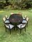Bauhaus Art Deco Dining Room by Bruno Paul and Hans Hartl for Hellerau, 1920s, Set of 10 59