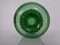 Italian Green Bubble Glass Vase by Empoli, 1960s, Set of 3 12