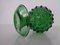 Italian Green Bubble Glass Vase by Empoli, 1960s, Set of 3 11