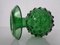 Italian Green Bubble Glass Vase by Empoli, 1960s, Set of 3 6