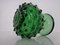 Italian Green Bubble Glass Vase by Empoli, 1960s, Set of 3 10