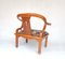 Fauteuils Horseshoe dans le style de James Mont, États-Unis, 1990s, Set de 2 4