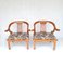Fauteuils Horseshoe dans le style de James Mont, États-Unis, 1990s, Set de 2 7