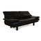 Alanda Two Seater Black Leather Sofa by Paolo Piva for B&b Italia / C&b Italia 9
