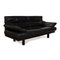 Alanda Two Seater Black Leather Sofa by Paolo Piva for B&b Italia / C&b Italia 11