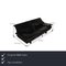 Alanda Two Seater Black Leather Sofa by Paolo Piva for B&b Italia / C&b Italia 2