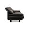 Alanda Two Seater Black Leather Sofa by Paolo Piva for B&b Italia / C&b Italia 14