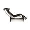Bauhaus Le Corbusier LC4 Fur Lounger in Black by Le Corbusier for Cassina 13
