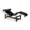 Bauhaus Le Corbusier LC4 Fur Lounger in Black by Le Corbusier for Cassina 11
