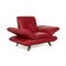 Rossini Leather Armchair in Red from Koinor 1