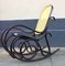 Vintage French Bentwood Junior Rocking Chair with Swirls, 1970s 3