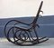 Vintage French Bentwood Junior Rocking Chair with Swirls, 1970s 4
