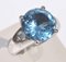 Gold Ring with Diamonds and Synthetic Spinel, 2000s, Image 7