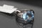 Gold Ring with Diamonds and Synthetic Spinel, 2000s, Image 10
