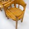 Pinewood Carver Chairs attributed to Rainer Daumiller, 1970s, Set of 6 6