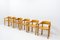 Pinewood Carver Chairs attributed to Rainer Daumiller, 1970s, Set of 6 5