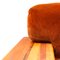 Mid-Century Brown Velvet Pianura Living Room Set by Mario Bellini for Cassina, 1970s, Set of 5 28